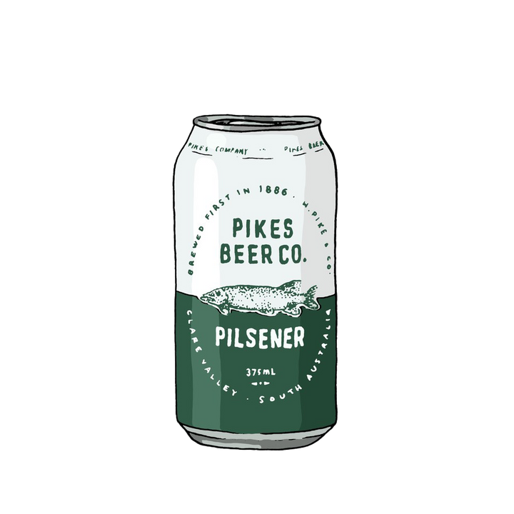 Pilsener Fridge Magnet - Pikes Beer Co