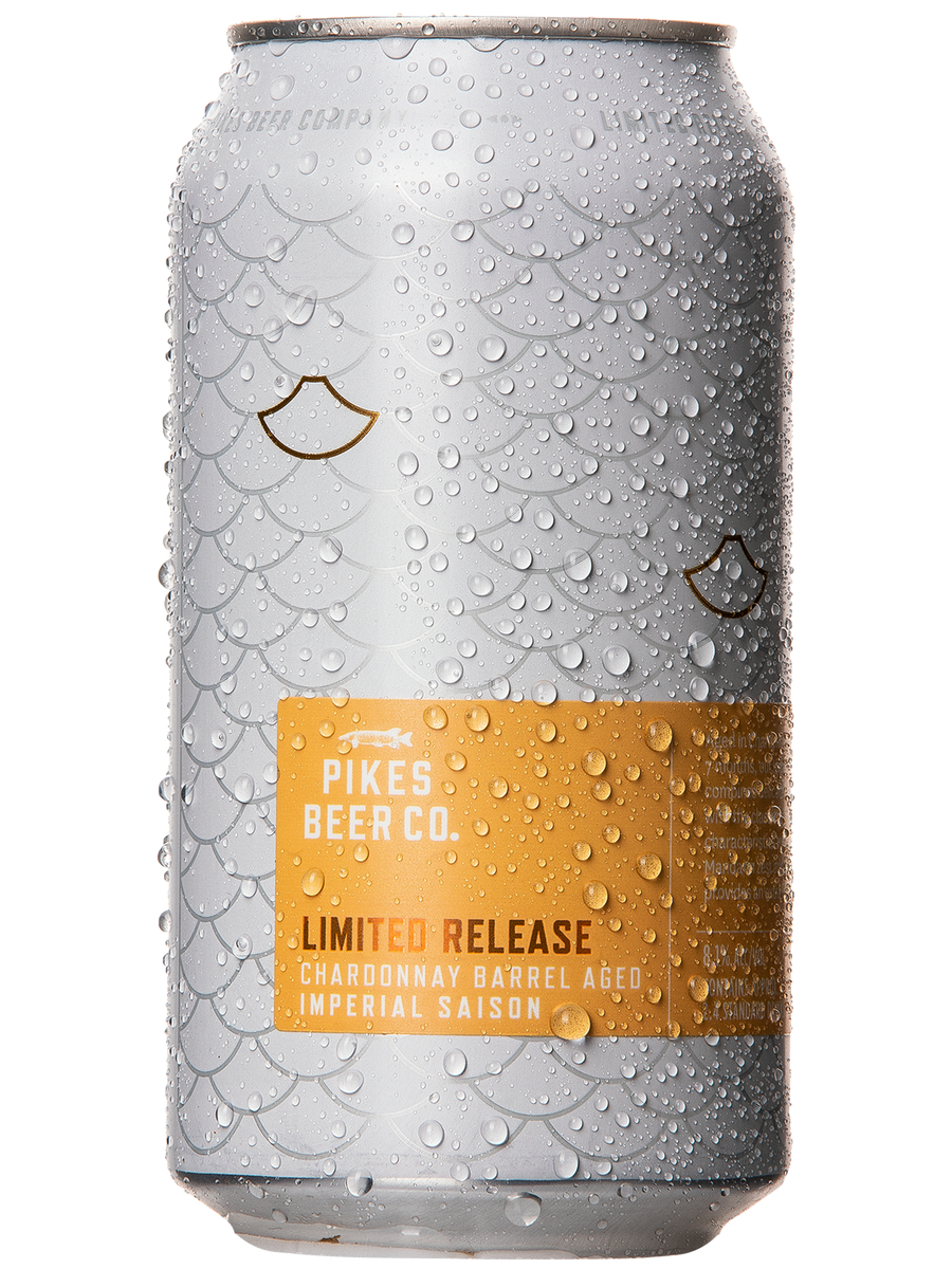 LTD Chardonnay Barrel Aged Imperial Saison - Pikes Beer Co